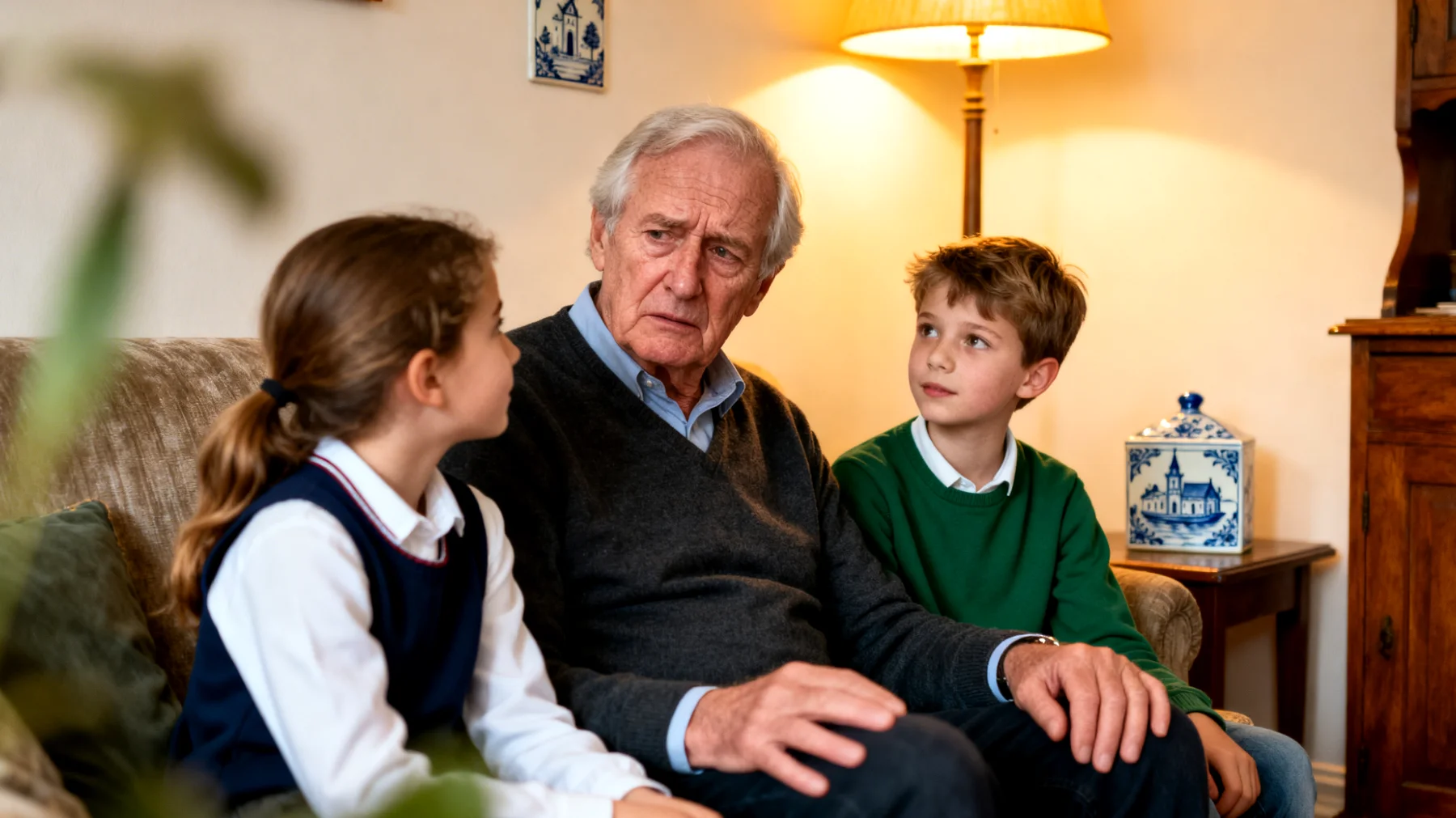 Opa maakt zich zorgen over het lage zelfbeeld en gebrek aan zelfvertrouwen van zijn kleinkinderen, en weet niet goed hoe hij hen kan helpen zich zelfverzekerder en positiever over zichzelf te voelen"